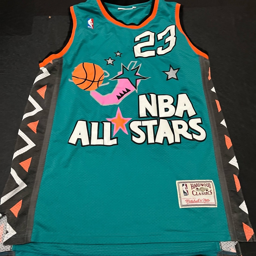 Michael Jordan 1996 Hardwood Classic All Star game jersey
